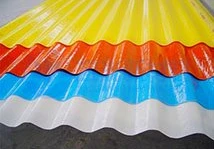 Rib-type/ Corrugated/ Curved FRP Panels For Roofing Or Walling