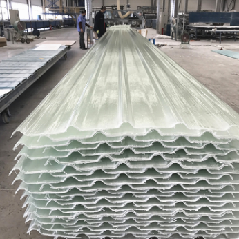 Ağır Hizmet Tipi Fiberglas Oluklu Çatı Kaplama Sayfası